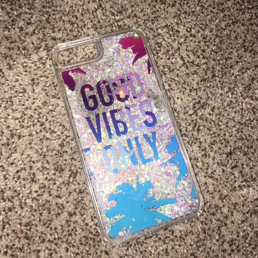 IPhone 7 plus glitter case